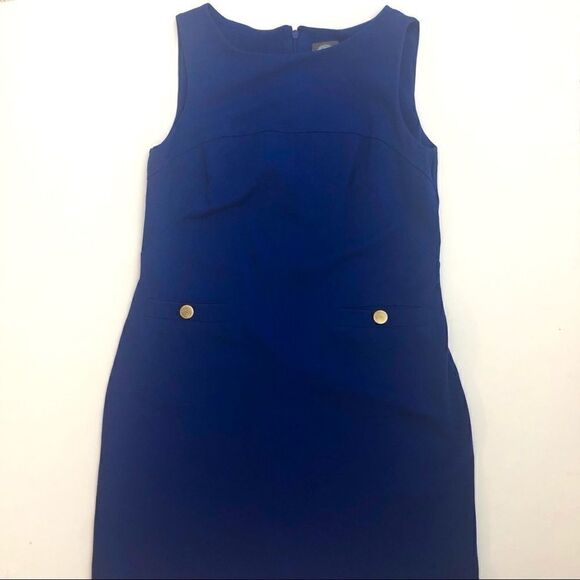 VINCE CAMUTO COBALT STRIKING DRESS - Picture 6 of 8
